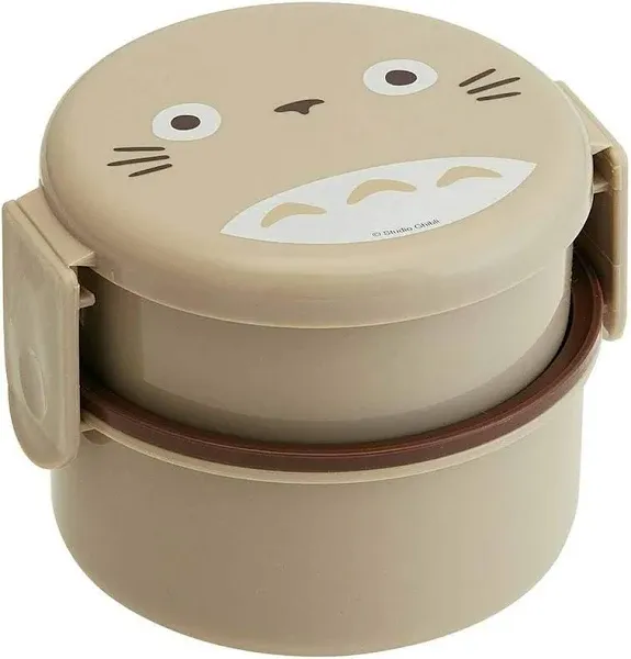 My Neighbor Totoro 2 Tier Round Bento Lunch Box