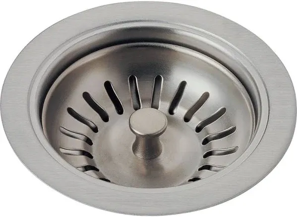 Delta 72010-AR Flange and Strainer - Kitchen Sink Arctic Stainless