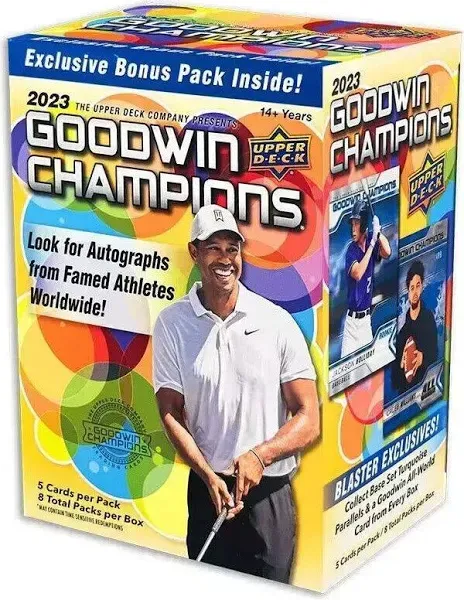 2023 Upper Deck Goodwin Champions 8-Pack Blaster Box