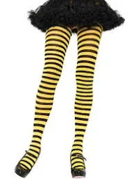 Leg Avenue Women's Striped Nylon Tights