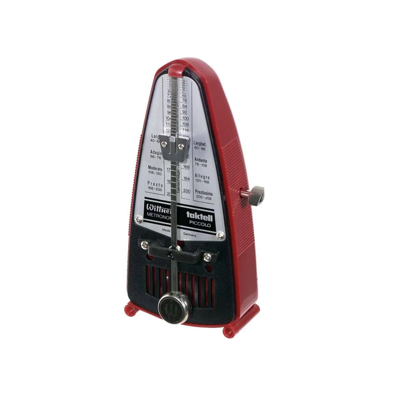 Wittner Taktell Piccolo Metronome, Ruby