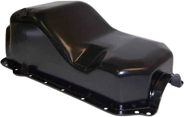 Vintage - Metal Black Engine Oil Pan - J3236322