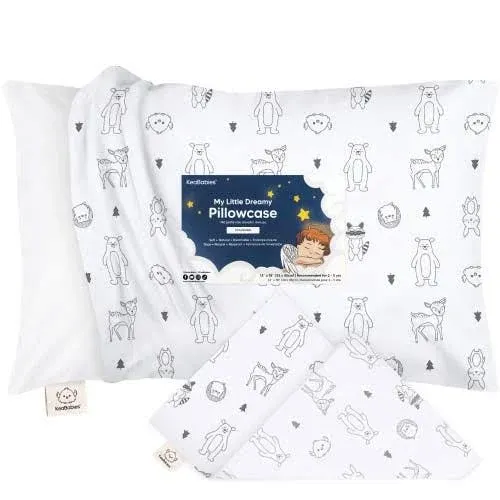 KeaBabies Printed Toddler Pillowcase