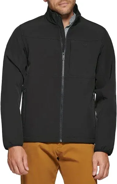 Dockers Men's Softshell Stand Collar Jacket