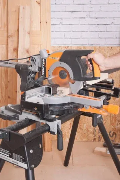 Evolution Universal Miter Saw Stand with Telescopic Arms and Folding Legs EVOMS1