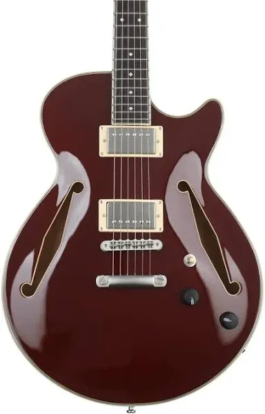 D'Angelico Excel SS Tour Semi-Hollow Guitar - Solid Wine