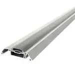 M-D Products 08664 36" Aluminum Adjustable Low Boy Threshold, Silver