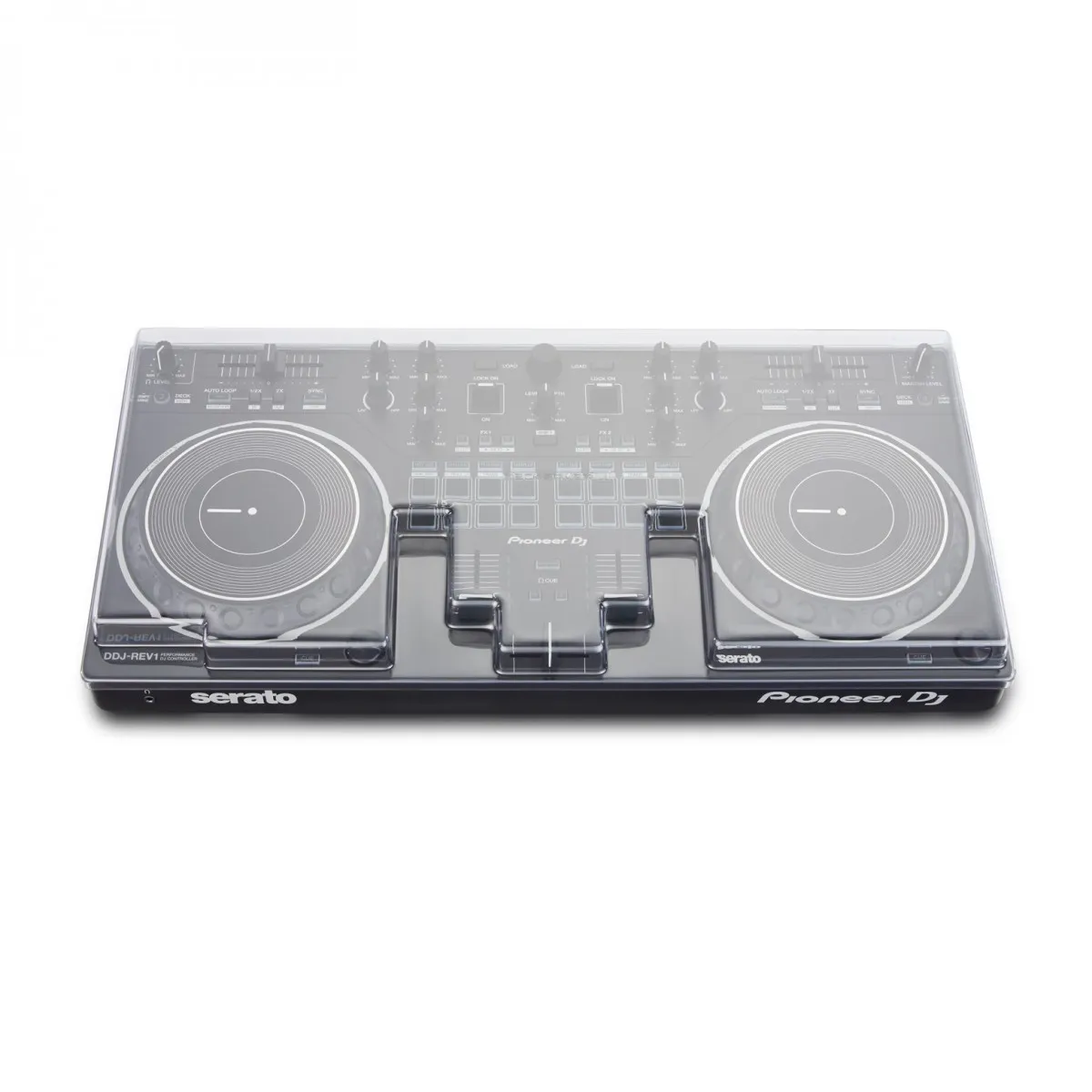 Decksaver DSLE-PC-DDJREV1 Cover for Pioneer DJ DDJ-REV1 Controller