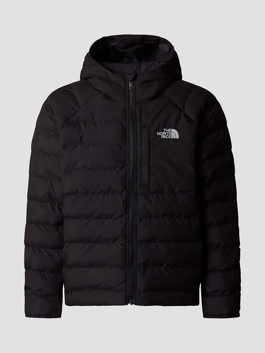 The North Face Reversible Perrito Hooded Jacket, Black, Boys, XL