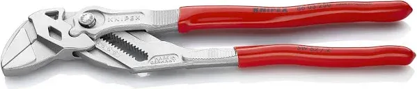 KNIPEX Tools Pliers Wrench (8603250) 10-Inch and KNIPEX 8701180 7-1/4-Inch Cobra Pliers