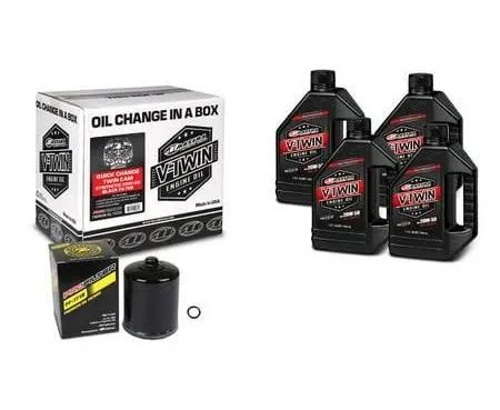 Maxima V-Twin Quick Change Kit Synthetic Filter 90-119014P