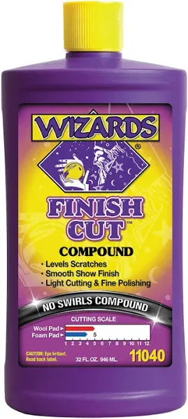 Wizards Products Finish Cut 1 Step Compound