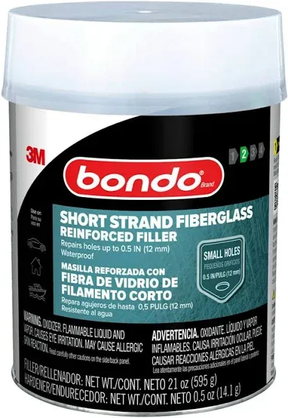 Bondo® Short Strand Fiberglass Reinforced Filler SS-PT-ES, 21 oz