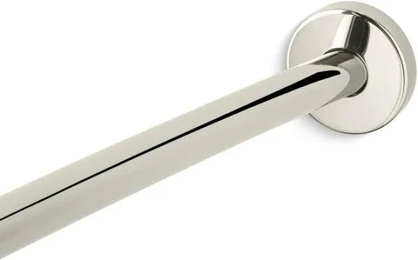 Kohler 9351-S Expanse Curved Shower Rod - Contemporary Design - Polished Stainless