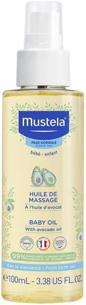 Mustela Baby Massage Oil 100ml