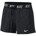 Nike Shorts Womens 2XL Black Dry-Fit Training Running Walking Elastic Waist