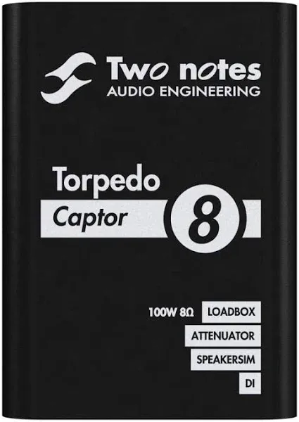 Two Notes Torpedo Captor Loadbox Attenuator DI