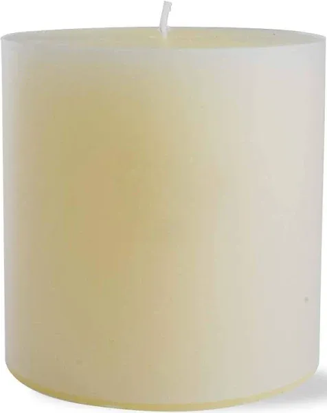 3 Unscented Pillar Candles