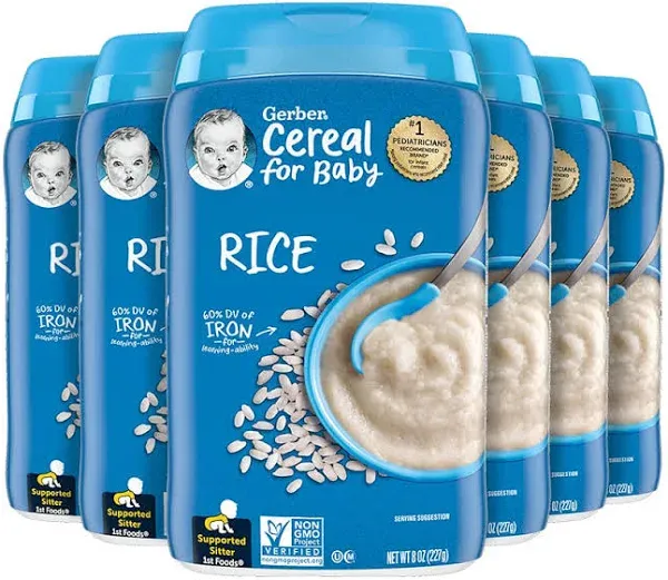 Gerber 1st Foods Rice Baby Cereal