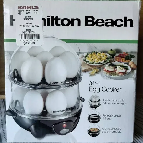 Hamilton Beach 3-in-1 Egg Cooker