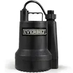 Everbilt SUP54-HD 1/6 HP Plastic Submersible Utility Pump