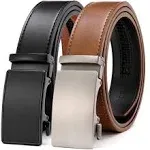 CHAOREN Leather Ratchet Belt Mens