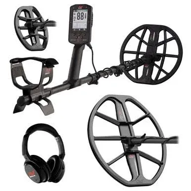 Minelab Manticore High Power Metal Detector, Pro-Find 40 Pinpointer, M8 AND M15 Coils