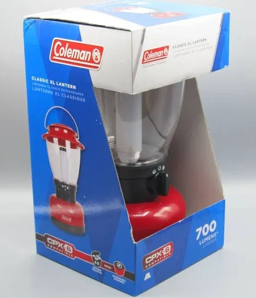 Coleman CPX 6 Classic Lumen Lantern-Red - NO Battery Pack Included