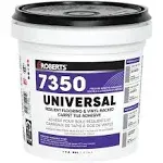 Roberts 1 gal. Universal Flooring Adhesive Off-White 7350-1