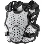 Troy Lee Designs Rockfight Chest Protector - White Youth