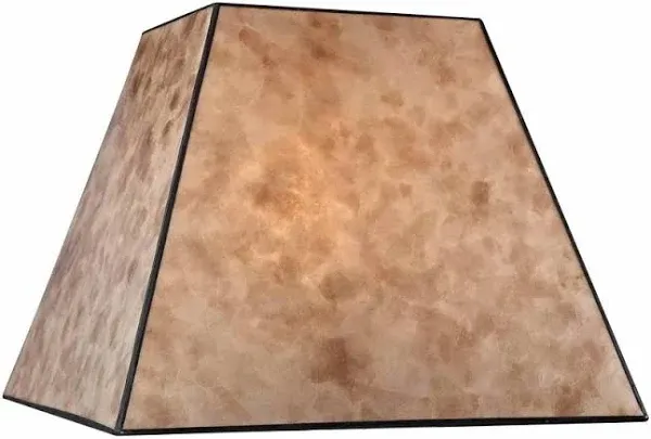 Design Classics Lighting Square Mica Lamp Shade