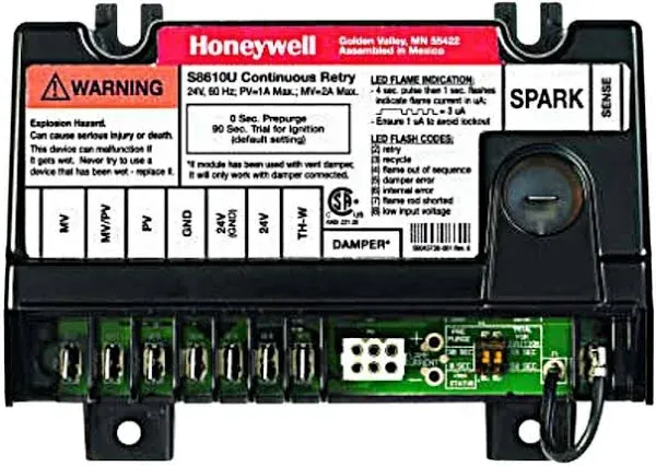 Honeywell S8610U3009 - Intermittent Pilot Module