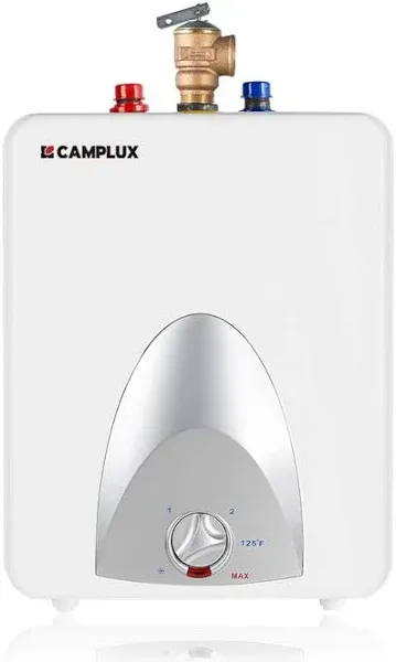 Camplux Electric Mini Tank Point of Use Water Heater 120V - 2.5 Gallon