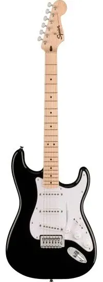 Squier Sonic Stratocaster , Maple Fingerboard, Black