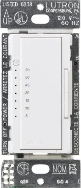 Lutron Maestro In-Wall Countdown Lighting Timer