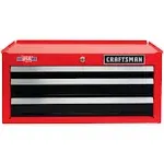 Craftsman 2000 Series 26-in W x 12.25-in H 3-Drawer Steel Tool Chest (Red)