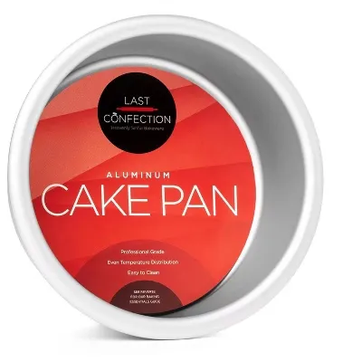 Last Confection Aluminum Round Cake Pans - Professional Bakeware