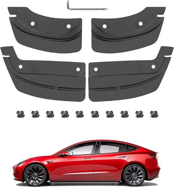 Tesla Model 3 Mud Flap Set of 4