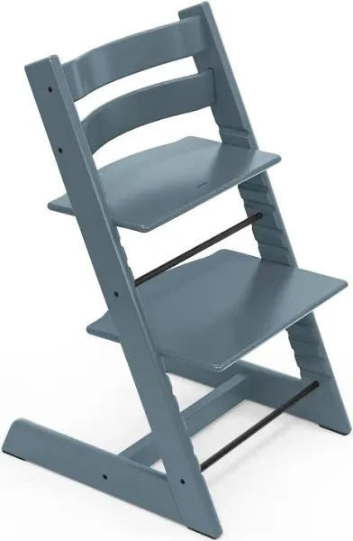 Stokke Tripp Trapp High Chair Complete with Cushion & Tray Black, Nordic Grey