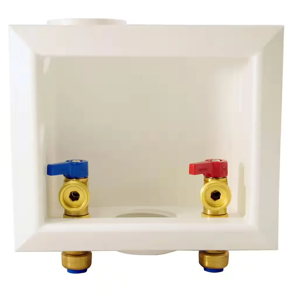 Tectite 1002-429-577 1/2&#034; PtC x 3/4&#034; Male Hose Thread Washing Machine Outlet Box