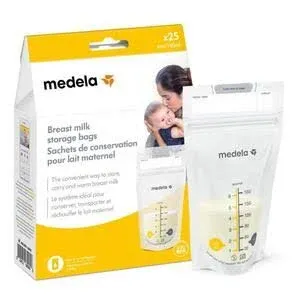 Medela 68062 Breast Milk Storage Bag - 100 Count New In Sealed Box