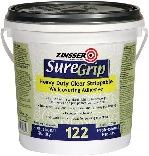 Zinsser 69384 SureGrip 122 Wallcovering Adhesive