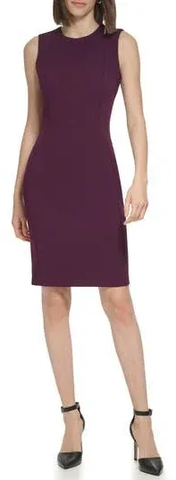 Calvin Klein Women's Sleeveless Sheath Dress