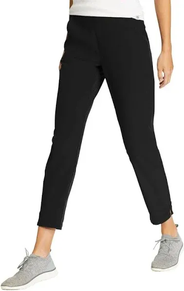 Eddie Bauer Women&#039;s Departure Ankle Pant - Black- Medium- New Tag Retail $80