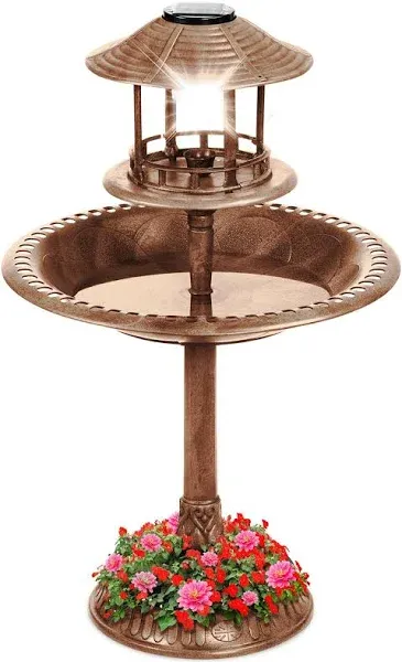 Best Choice Products Solar Outdoor Bird Bath