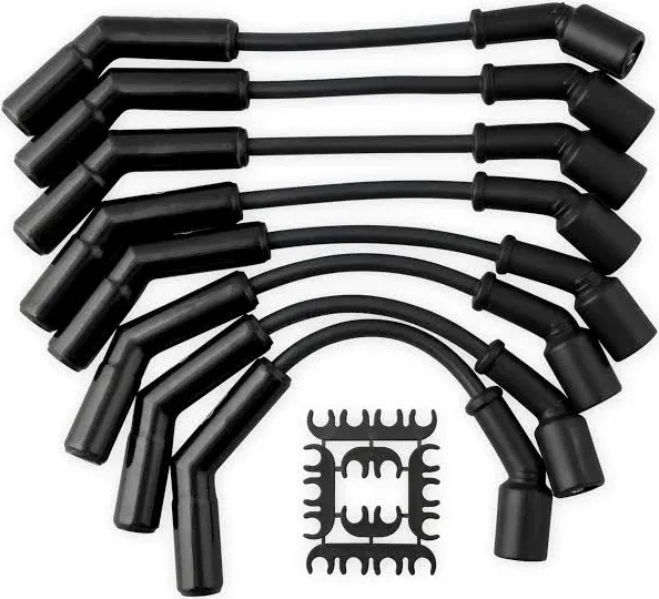 ACCEL 9070CK Spark Plug Wire Set, Extreme 9000 Black Ceramic Boot