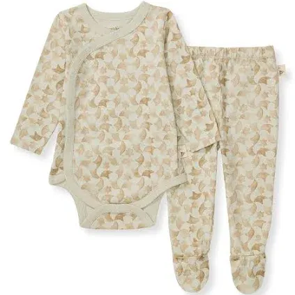 Burt's Bees Baby Baby-boys Bodysuit and Pant Set