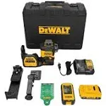 DeWalt DCLE34033D1 20V Max XR 3 x 360 High Precision Green Laser