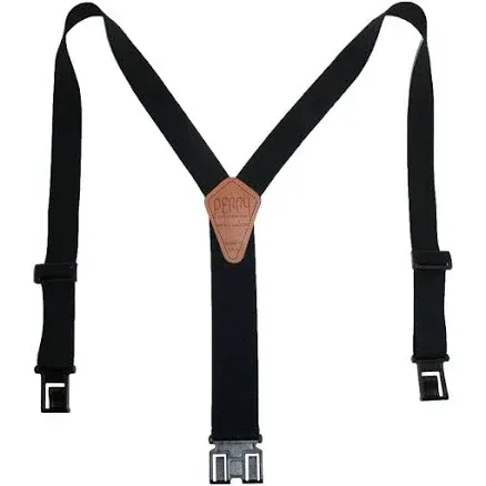 Perry Suspenders™ Men's Elastic 1.5 Inch Wide Hook End Suspenders