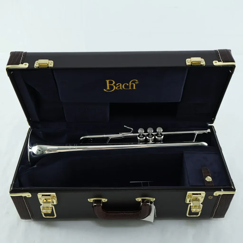 Bach Stradivarius 180S43R Silver Plated Bb Professional Trumpet